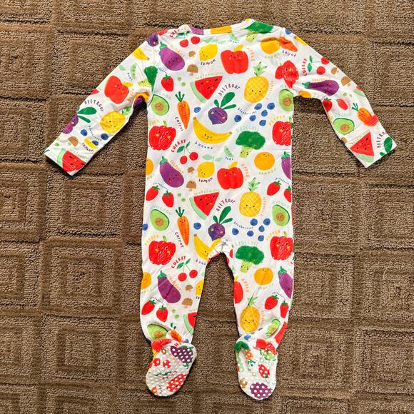 NWT - Angel Dear - 2 Way Zipper Footie - Size 6-9M - Picture 3 of 6